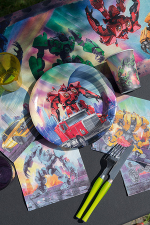 SERWETKI PAPIEROWE AUTOBOT ROBOT MECH 33 CM 20 SZT.