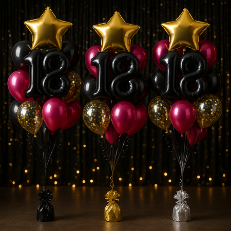 ZESTAW 3 CIĘŻARKÓW: SREBRNY, ZŁOTY I CZARNY