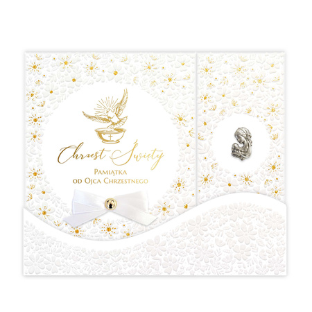 ALBUM PAMIĄTKA CHRZEST ŚWIĘTY OD OJCA CHRZESTNEGO