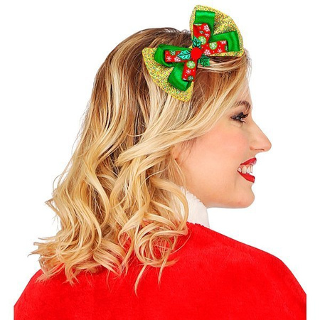 MUSZKA ŚWIĄTECZNA ZŁOTA