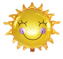 BALON FOLIOWY SŁONECZKO 61 CM