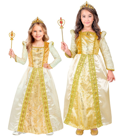 STRÓJ MAŁA ŚREDNIOWIECZNA KRÓLOWA