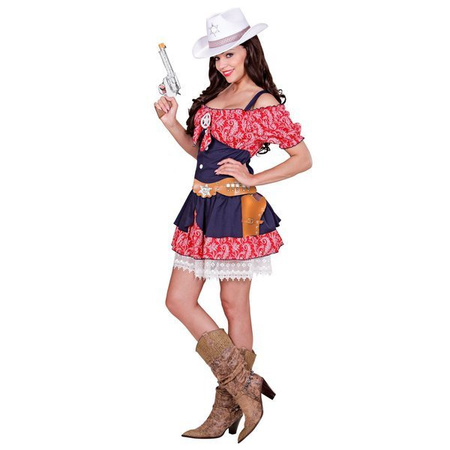 PAS Z KABURĄ BRĄZOWY KOWBOJ