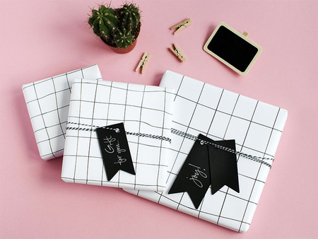 Zawieszki do prezentów Flaga (1 karton / 40 op.) (1 op. / 6 szt.)