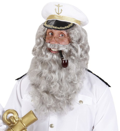 PERUKA + BRODA MAGIK SIWA