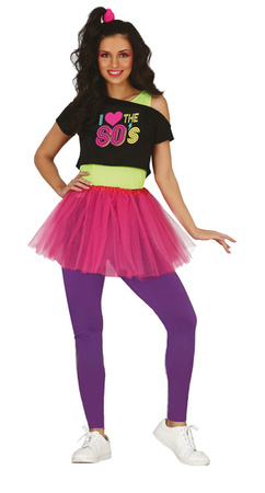 STRÓJ LATA 80 FITNESS TUTU