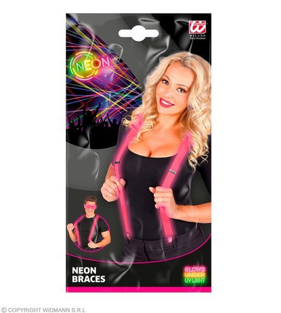 SZELKI NEONOWE RÓŻOWE