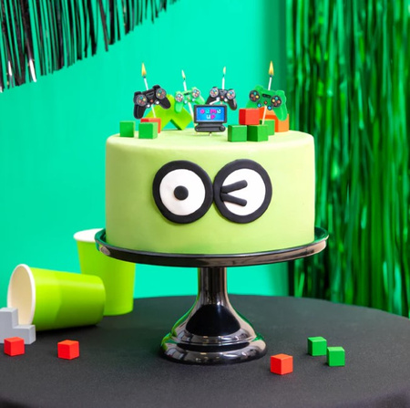 ŚWIECZKI URODZINOWE GRA PADY 5 SZT