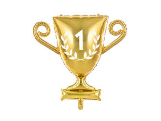 BALON FOLIOWY PUCHAR 64x61cm FOOTBALL