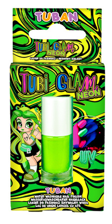 LAKIER DO PAZNOKCI DLA DZIECI ZIELONY NEON