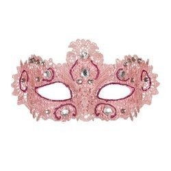 MASKA ANTYCZNA RÓŻOWO-SREBRNA