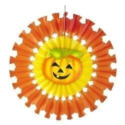 PAPIEROWA DEKORACJA DYNIA HALLOWEEN