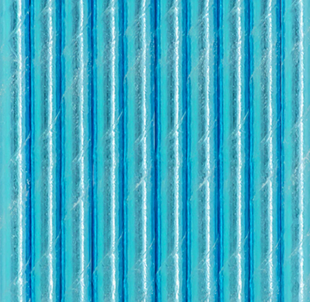 SŁOMKI PAPIEROWE NIEBIESKI POŁYSK 10 SZT