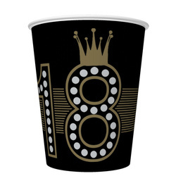 KUBECZKI PAPIEROWE 18 URODZINY 250 ML