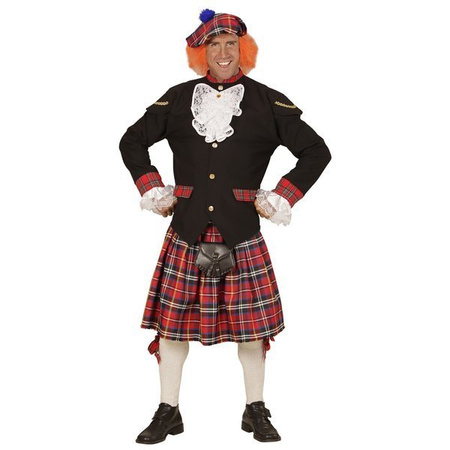 ZESTAW SZKOCKI KILT + BERET 