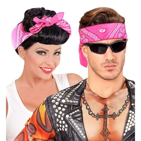 BANDANA RÓŻOWA