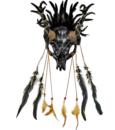 MASKA HALLOWEENOWA SZAMAN VOODOO 