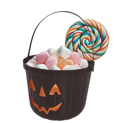 WIADERKO DYNIA HALLOWEEN CZARNE 