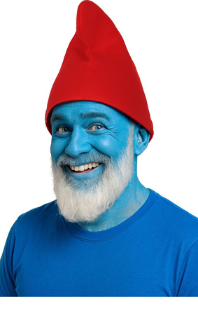 CZAPKA KRASNALA CZERWONA