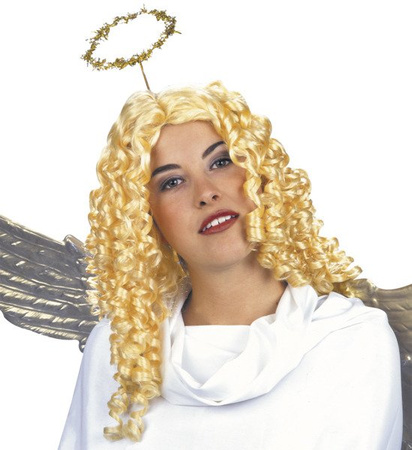PERUKA ANIOŁ KRĘCONE