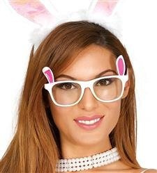 OKULARY BIAŁE KRÓLICZKA