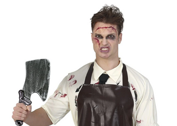 NÓŻ RZEŹNICZY 37 CM HALLOWEEN