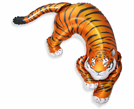 BALON FOLIOWY TYGRYS 108CM X 75CM