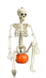 DEKORACJA SZKIELET 40 CM