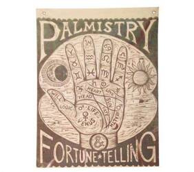 DEKORACJA PALMISTRY 100 X 75 CM