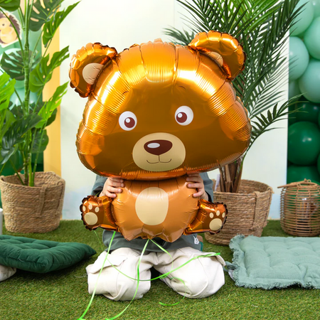 BALON FOLIOWY NIEDŹWIADEK 61X81 CM LEŚNI PRZYJACIELE