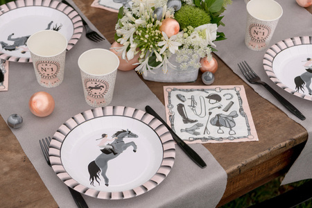 SERWETKI PAPIEROWE KONIE 33 CM 20 SZT.