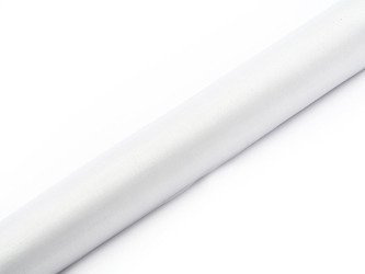 ORGANZA GŁADKA BIAŁA 0,36 x 9 m