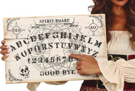 DREWNIANA TABLICA SPIRYTYSTYCZNA 48 X 32 CM