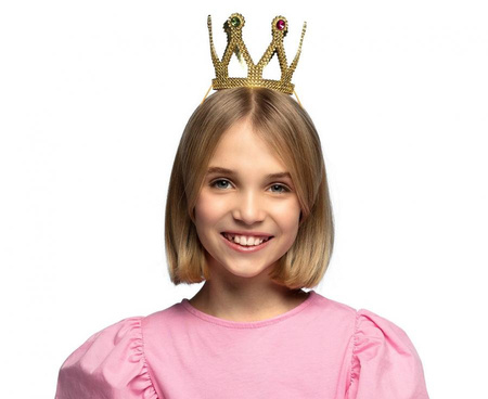 Korona królewny królewna Louisa złota dodatek małej księżniczki