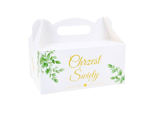 PUDEŁKO NA CIASTO CHRZEST ŚWIĘTY 1 SZT