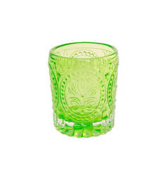 ŚWIECZNIK ZIELONY 6,7 X 7,8 CM