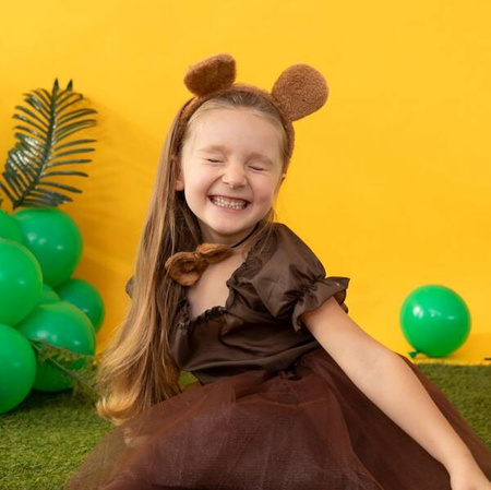 SPÓDNICZKA TUTU BRĄZOWA