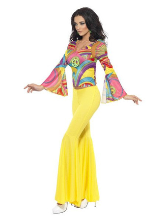 STRÓJ HIPISKA GROOVY LATA 70-TE