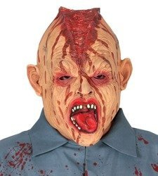 MASKA LATEKSOWA ROZTRZASKANA GŁOWA