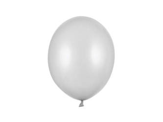 BALONY LATEKSOWE 27CM SREBRNE 100SZT