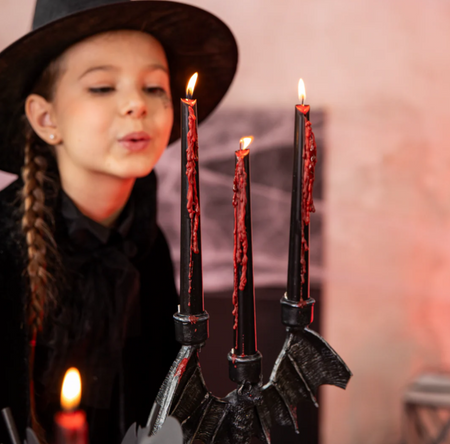 ŚWIECE KRWAWIĄCE HALLOWEEN 2 SZT