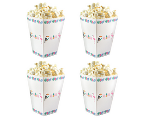 PUDEŁKA NA POPCORN ALOHA PARTY 6 SZT