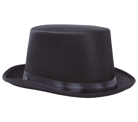 CZARNY KAPELUSZ RETRO