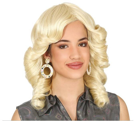 PERUKA BLOND LATA 60