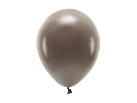 BALONY ECO 26 CM PASTELOWE BRĄZOWE 100 SZT