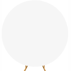 POKROWIEC NA STOJAK KOŁO 200 CM BIAŁY