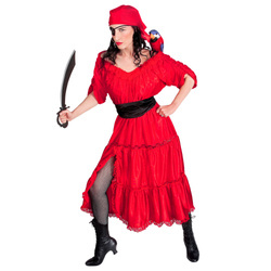 STRÓJ PIRATKA CZERWONA