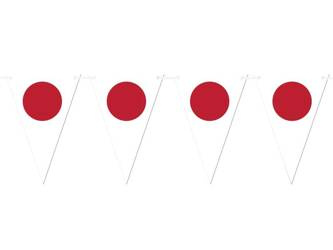 BANER PAPIEROWY FLAGA JAPONII 5M