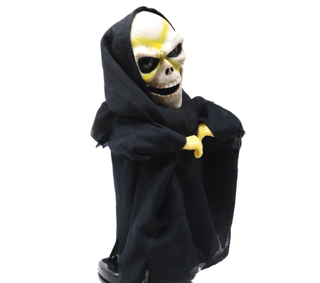 DEKORACJA INTERAKTYWNA TAŃCZĄCY SZKIELETOR 29 CM 