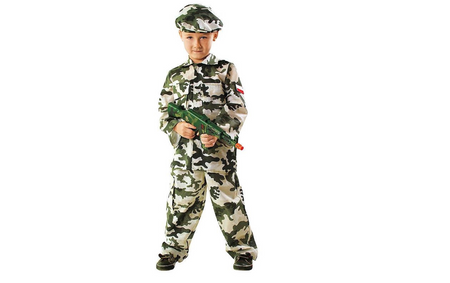 STRÓJ DZIECIĘCY ŻOŁNIERZ 
